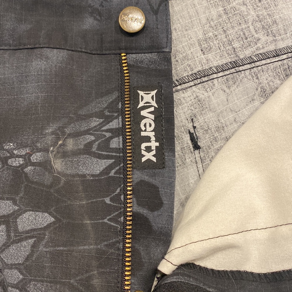 Vertex Black Tactical Camo Pants 34x30 - Picture 3 of 3